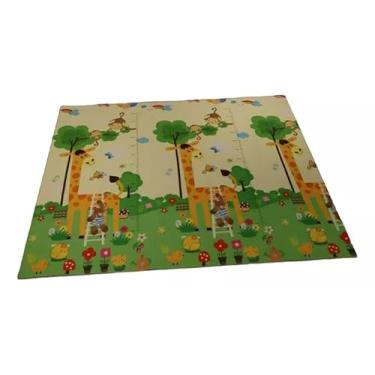 Imagem de Tapete Infantil Tatame Impermeavel Dobrável XPE Emborrachado 1,20X1,80 10mm Dupla Face, Atividades bebe Estampado
