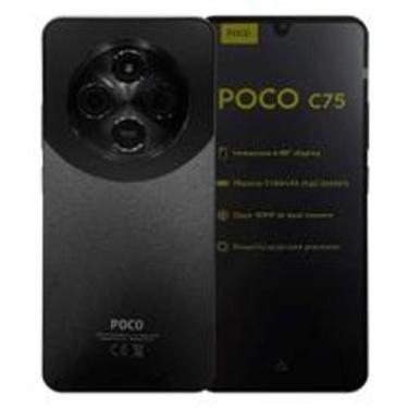 Imagem de Smartphone Pco C75 256GB 8GB RAM Dual SIM Tela 6.74" (Black) Preto