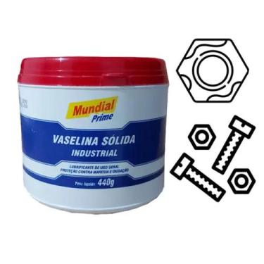 Imagem de Vaselina solida 440g mundial - mundial prime