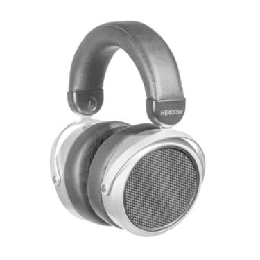Imagem de HIFIMAN HE400SE Fones de ouvido com fio magnético planar planar versão1 over-ear para audiófilos/estúdio, som excelente, estéreo, alta sensibilidade, confortável, prata