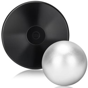 Imagem de Shot Put Set Zealor 1 kg de disco de borracha e 4 kg de ferro Shot Put