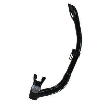 Imagem de Snorkel Respirador Mergulho Com Valvula Sk-07 Fun Dive, Preto