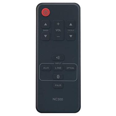 Imagem de NC300UH NC300 Sound Bar Replacement Remote Control Applicable for Sanyo Soundbar FWSB405F FWSB405FS