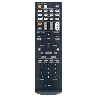 Imagem de Controle remoto de substituição RC-738M para receptor de home theater Onkyo AV Surround TX-SR607 HT-S7200 HT-RC160 TX-SR607B TXSR607 HTS7200 HTRC160 TXSR607B
