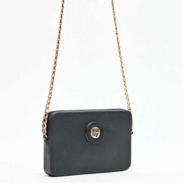Imagem de Bolsa Crossbody Easy Lança Perfume Chain In25 Preto Feminino, Único, P