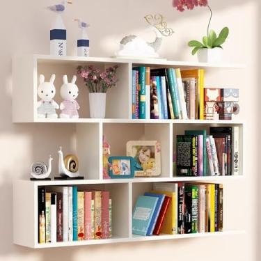 Imagem de PRATILEIRA 90x90CM NICHO DE SALA ESCRITORIO PORTA LIVRO QUARTO SALA ARMARIO