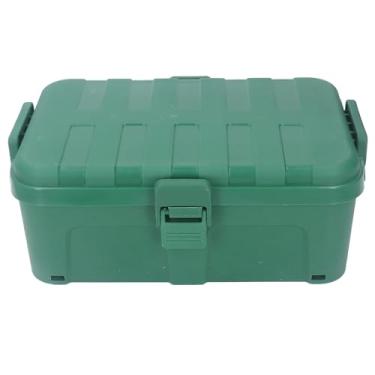 Imagem de Caixa de Conexão Elétrica à Prova d'água, Caixa de Conexão Extensão Elétrica à Prova d'água Ao Ar Livre Quadrada Com Orifícios Pendurados para Decoração Luz Férias (Verde)