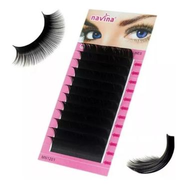 Imagem de 1 Cilios Fio A Fio Navina Com 12 Linhas 0.15 Curva C