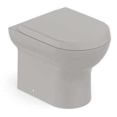 Imagem de Kit Vaso Sanitário Convencional Com Assento Termofixo Queda Amortecida Nexo Roca Stone