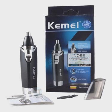 Imagem de Aparador Pelos Nariz Orelha Kemei Km-6512 Barba Bigode Top