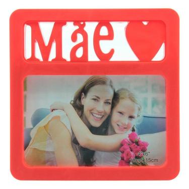 Imagem de Porta Retrato Mae Vermelho 10x15cm