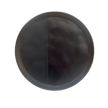 Imagem de Jogo 6 Pratos Rasos Em Cerâmica Jantar Mesa Posta Preto 27cm