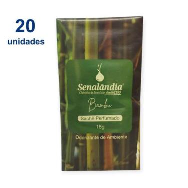 Imagem de Kit 20 Cheirinho Gaveta Armário Novas Fragrâncias Senalândia Perfume G