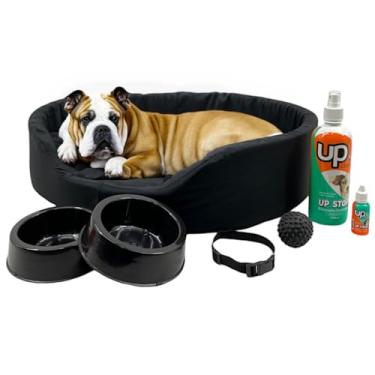 Imagem de Kit Cama Europa Pet Grande Educador Xixi Sim/Não para Cachorro (Preto)