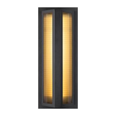 Imagem de Krychiler Luminárias De Parede Externas Modernas E Resistentes, Iluminação Led Integrada Preta 19" 3000K, Brancas Quentes, 16W Para Varanda Externa, Porta Da Frente, Garagem, Pátio, Casa