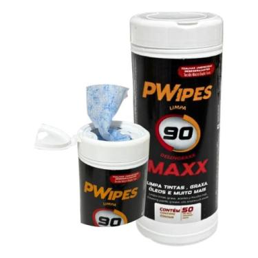 Imagem de Lenço Pano Umedecido Desengraxante Limpa Graxa Oleo, Tinta - Pwipes
