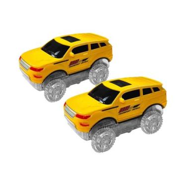 Imagem de Conjunto De Trem De Carro De Brinquedo De Pista Flexível Elétrica Infa