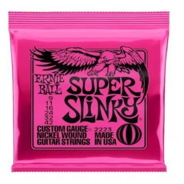 Imagem de Corda Ernie Ball 009 Super Slinky Níquel Para Guitarra - ARENA