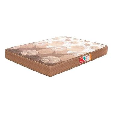 Imagem de Colchão Casal Turquesa Espuma D33 (14x138x188) Marrom - Prorelax