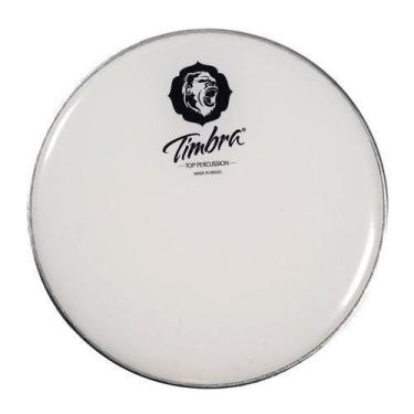 Imagem de Pele 10 Leitosa Nylon Grossa P3 Timbra Pandeiro Repique - Batedeira 25