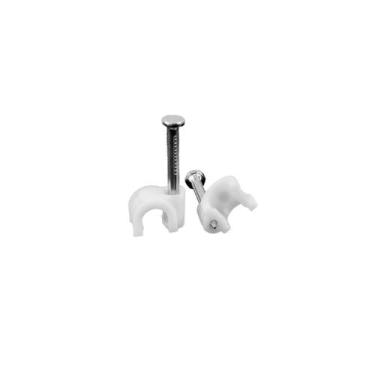 Imagem de Miguelão Fixa Fio para Cabos 6mm com Prego de Aço Reforçado 2,5x25mm B