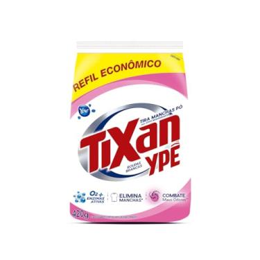 Imagem de Ypê - Tira Manchas Pó sem Cloro Para Roupas Brancas 420g, Branco, Refil