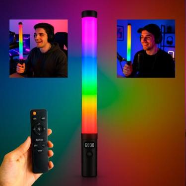 Imagem de Bastão Led com Luz para Criar Fotos e Vídeos Únicos - RELET