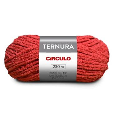 Imagem de Lã Ternura Círculo 100g - Para Crochê e Tricô (VERMELHO 4034)