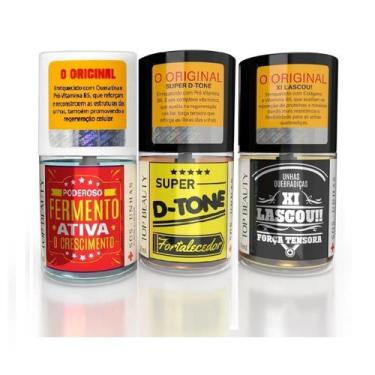 Imagem de Bases Unhas Crescimento Mágico Unhas Longas E Resistentes - Top beauty