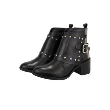 Imagem de Bota em Couro - Mr.F Calçados E Acessórios, Preto, 40