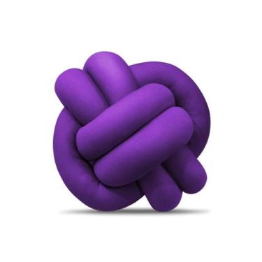 Imagem de Almofadas Nó Escandinavo - Minha Loja Bordados, violeta