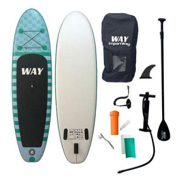Imagem de Prancha Stand Up Paddle Inflável Completo C Bomba 85kg Sup - Importway