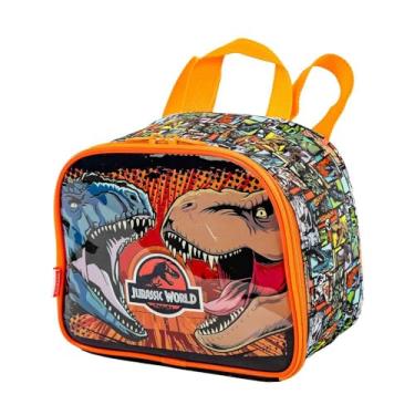 Imagem de Lancheira Térmica, Jurassic Battle, Mão e Ombro, 18 cm - Sestini