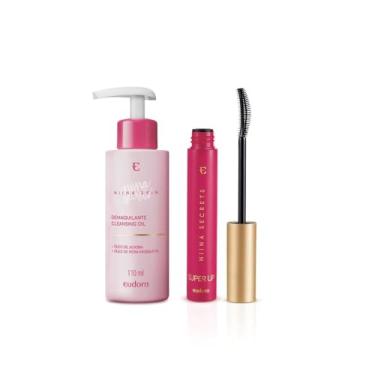 Imagem de Eudora Kit Niina Secrets: Demaquilante 100ml + Máscara Para Cílios 8g