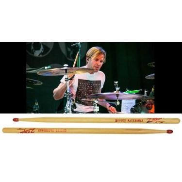 Imagem de Baqueta Zildjian ASBW brooks wackerman ponta de nylon