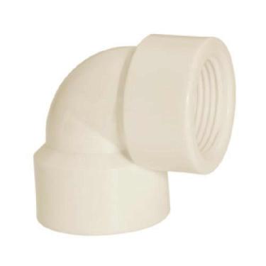Imagem de Joelho com Rosca 90º 3/4'' x 1/2'' PVC Branco - Amanco