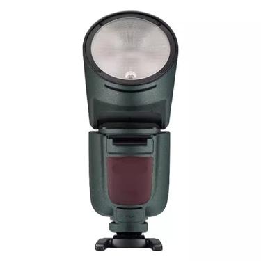 Imagem de Adesivo de flash para câmera antiarranhões para Godox V1 Pro Flash estroboscópico protetor de vinil protetor corporal decalque de revestimento V1 Pro (verde turquesa)