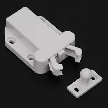 Imagem de Marhynchus Recurso de Porta Durável e Forte, Formato de Besouro Fofo, Fácil de Abrir e Fechar, para Portas do Armário, Branco