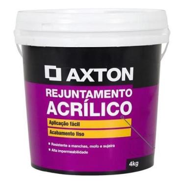 Imagem de Rejunte Acrilico Profissional Base Branco 4 Kg - Axton