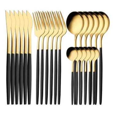 Imagem de Cj talher 24 pcs slim df-24 - Sa, Songle, Nakazaki ou Siga