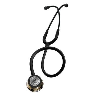 Imagem de Estetoscópio Littmann Classic III - Preto com Champanhe 5861