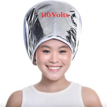 Imagem de Touca Térmica Elétrica Metalizada para Hidratação Capilar Santa Clara,