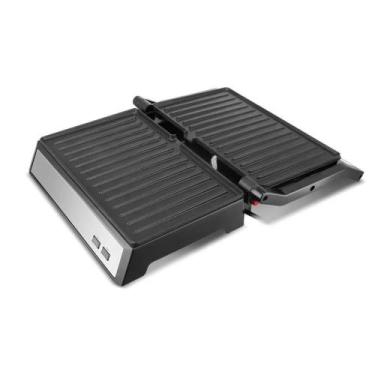 Imagem de Grill Philco 2 Em 1 Chapa Com Abertura 180 Cor Preto Com Inox 110V, In