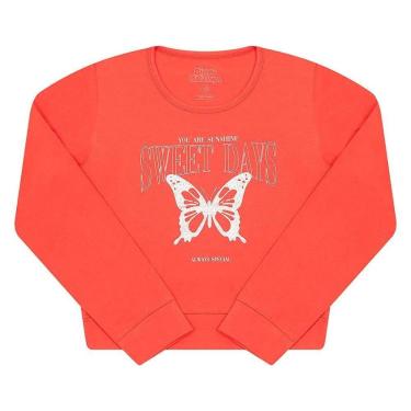 Imagem de Blusa Bicho Bagunca Estampa Borboleta Foil - 5191-Feminino