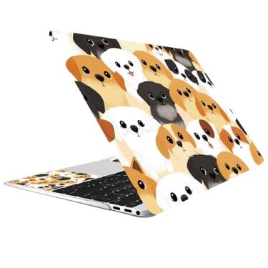 Imagem de CREATCABIN Netbook Skin Sticker Dog Decal Laptop Adesivos Decalque Notebook Capa Universal Reutilizável Notebook PC Arte Personalizada Computador Tablet PC Universal 15×10,6 pol