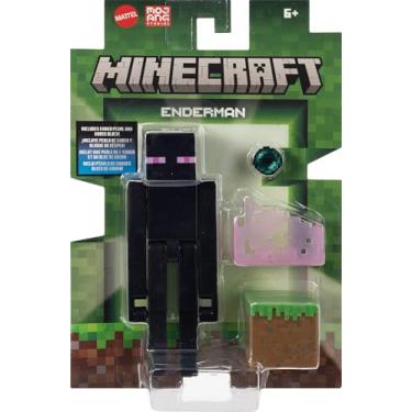 Imagem de Minecraft Vanilla Figura de Ação Enderman para crianças a partir de 6 anos