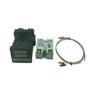 Imagem de Controlador De Temperatura Digital Com Termopar Tipo K E Saída SSR E R