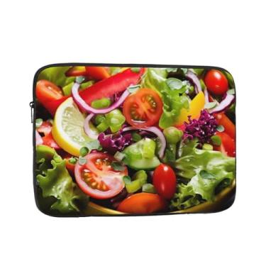 Imagem de Capa para laptop colorida, várias saladas, bolsa de transporte para computador, capa protetora para notebook de 13 polegadas