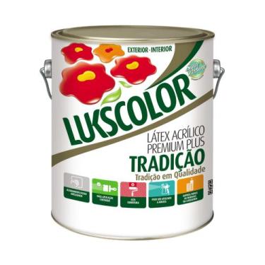 Imagem de latex premuim plus TRADIÇÃO LUKSCOLOR 3,6, VERDE AGUA