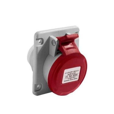 Imagem de Tomada de Embutir Industrial 32A IP44 - 3P+N+T 6HR - REF.23333 - Famat